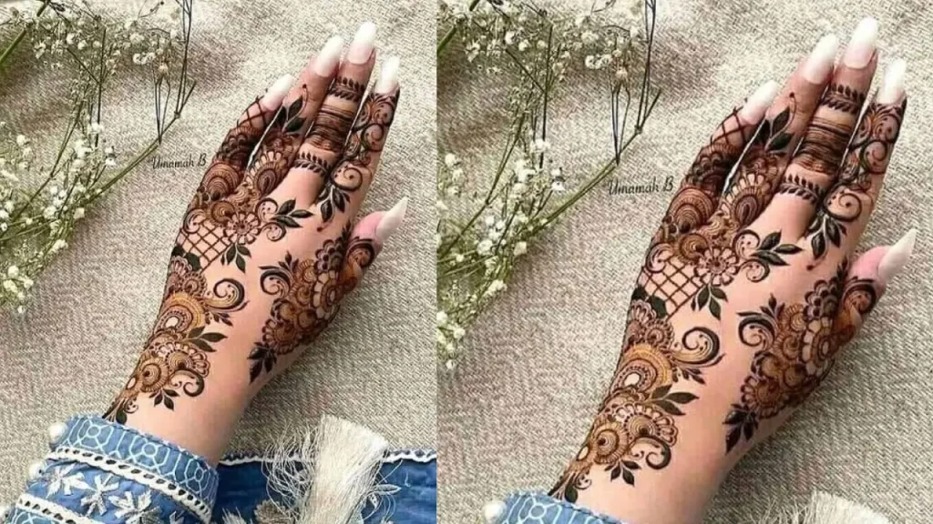 Pakistani Mehndi Designs for Eid Parties