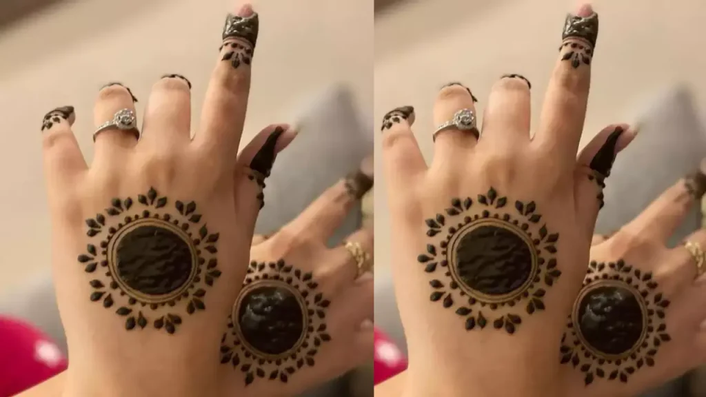 Pakistani Mehndi Designs for Kids on Eid