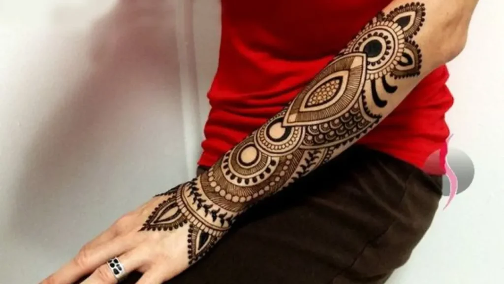 Simple eid mehndi designs for arms