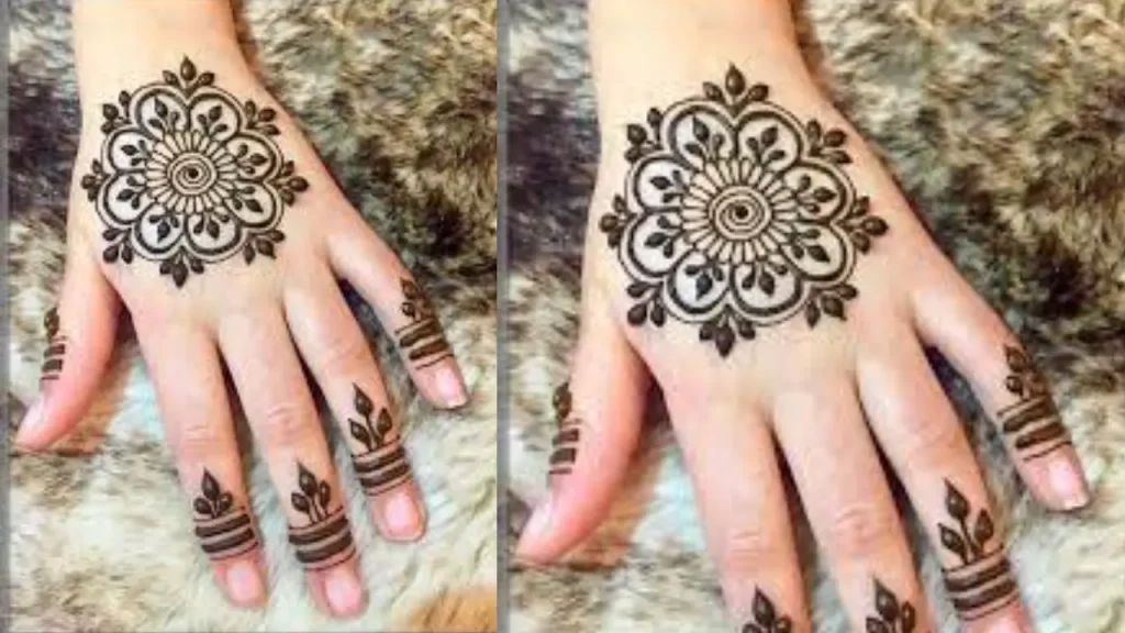 Unique Eid Mehndi Designs for Kids