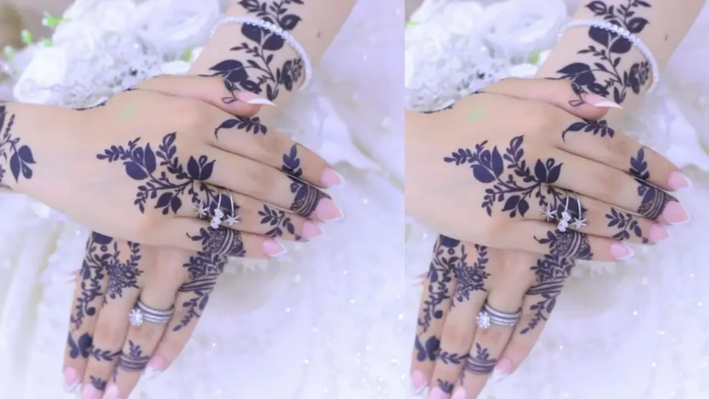 aesthetic henna designs easy