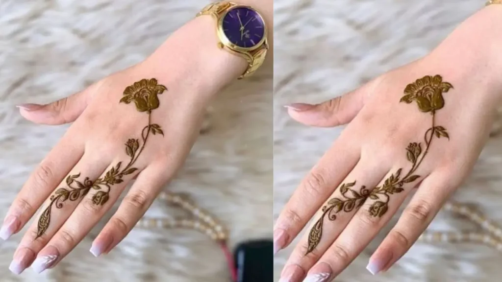 aesthetic mehendi design