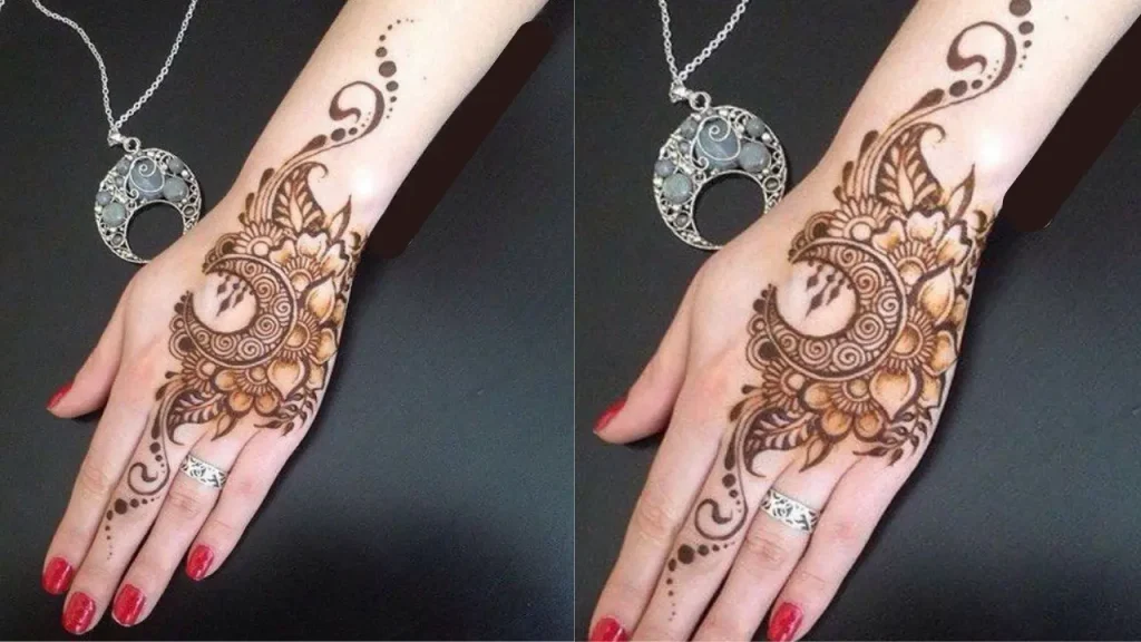 aesthetic mehndi design