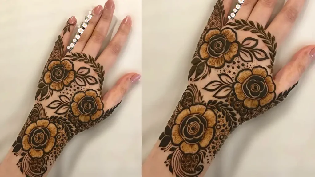 beautiful mehndi design for eid