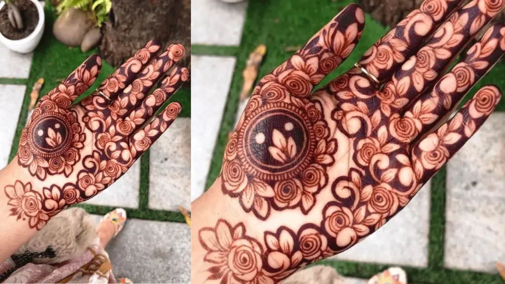 beautiful mehndi design for eid