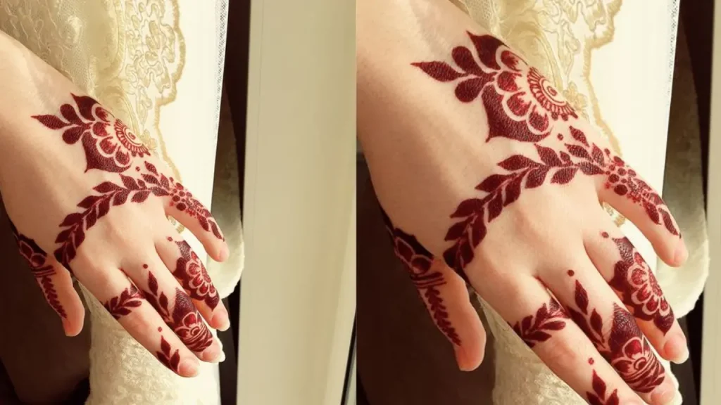 decent mehndi design