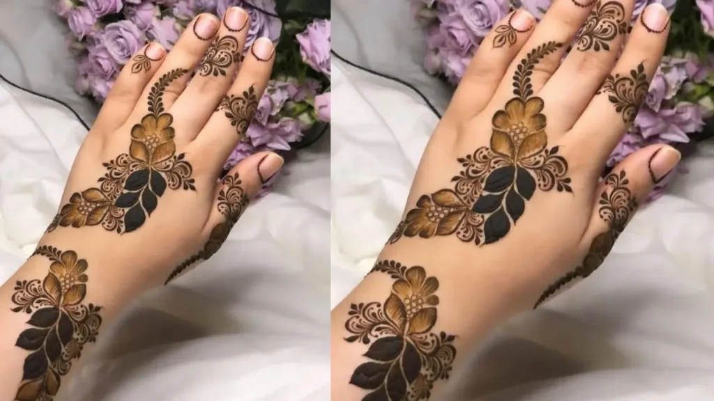 eid mehndi design 2023 simple