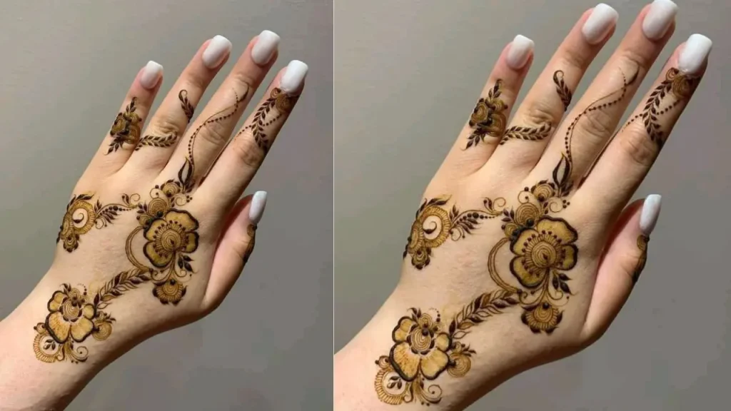 eid mubarak mehndi design 2023