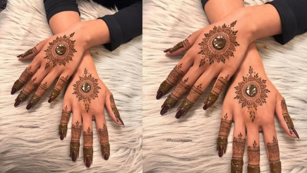 eid mubarak mehndi design 2023