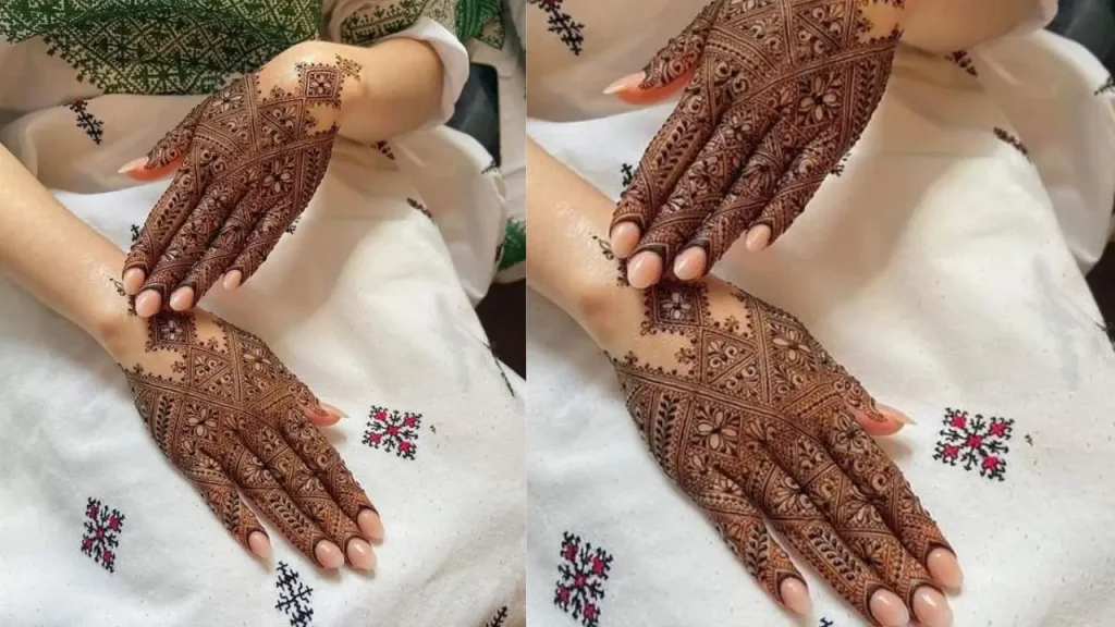 geometric Mehndi Design