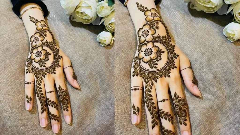 latest mehndi design for eid