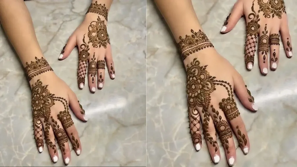 mehndi design 2023 back hand