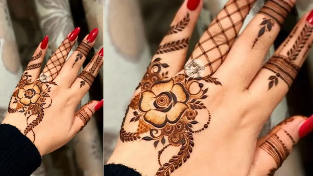 mehndi designs decent