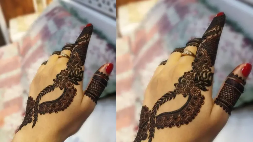 mehndi girl pic