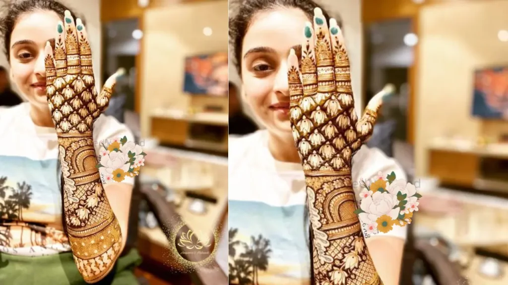 Anupama’s Mehndi Artist