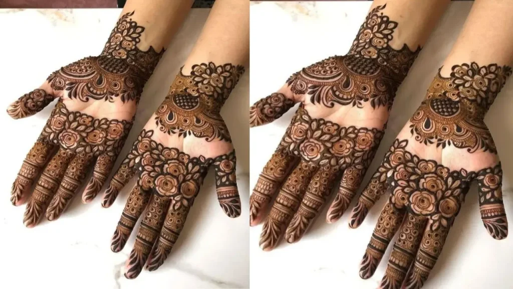 Arabic Fusion Henna Design