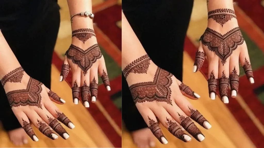 Easy & traditional Full Arm Mehendi