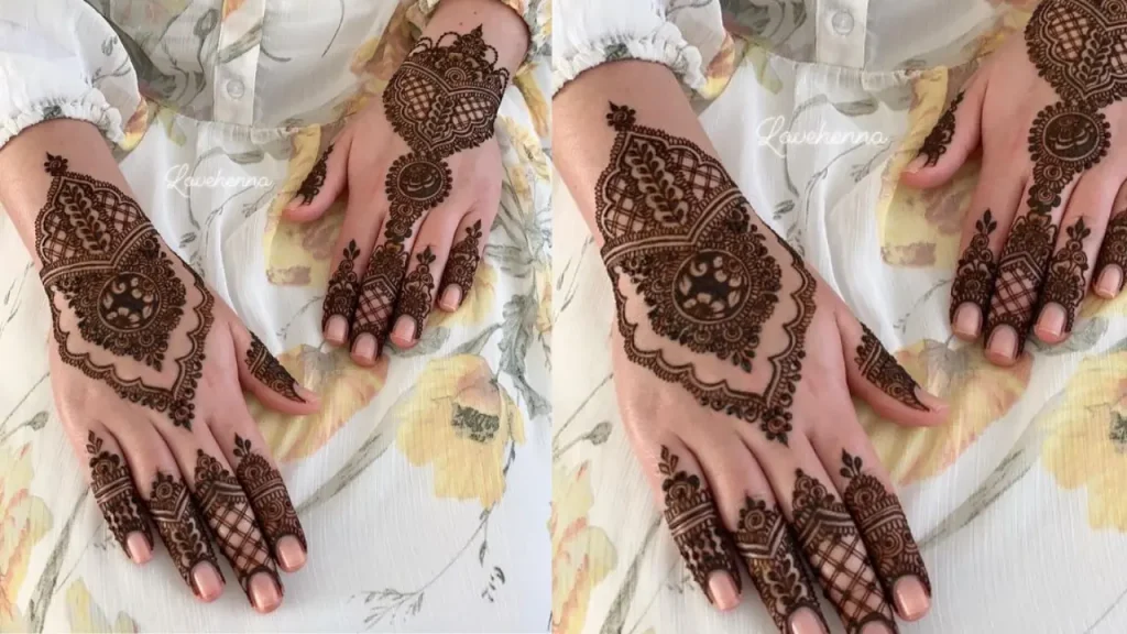 Fresh Full Arm Mehendi Design