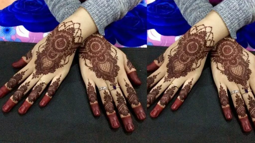 Fusion Full Arm Mehendi