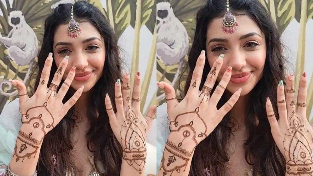 Henna rings Full Arm Mehendi