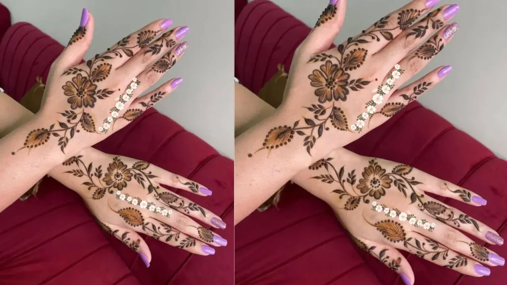 Moroccan Mehndi design