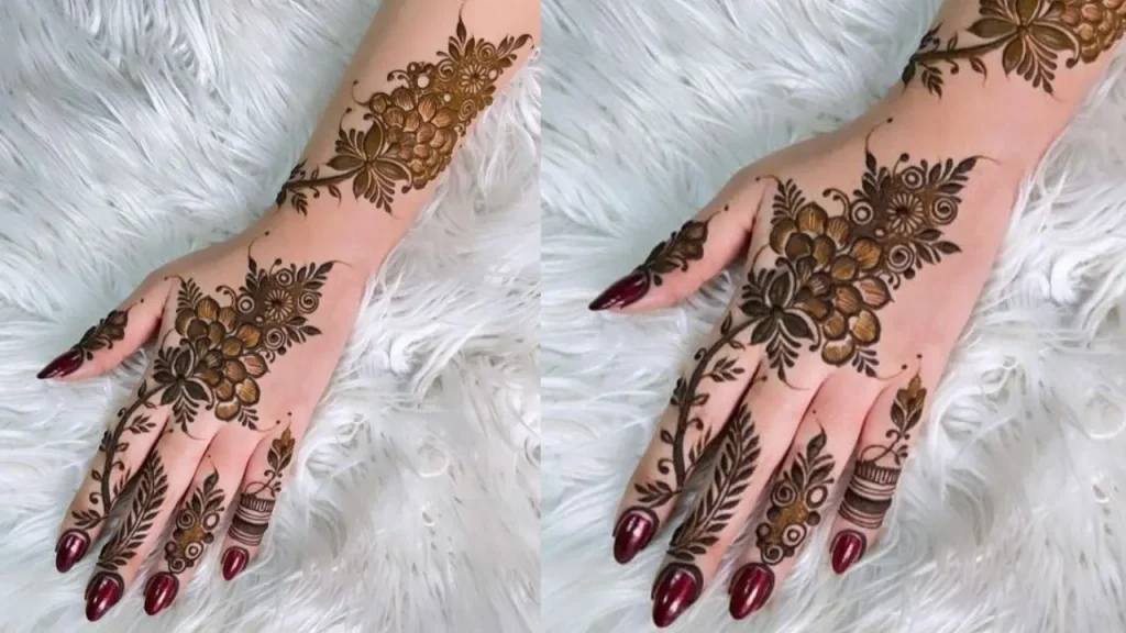 Rajasthani Rajputi Mehndi design