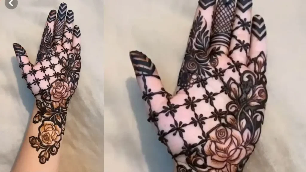 bridal mehndi designs for front hands