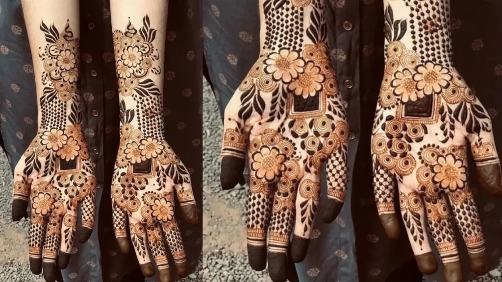 bridal mehndi designs for full hands front