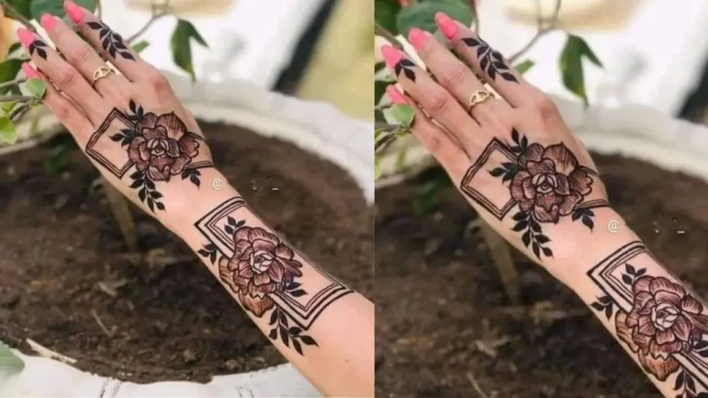 full hand mehndi design bridal