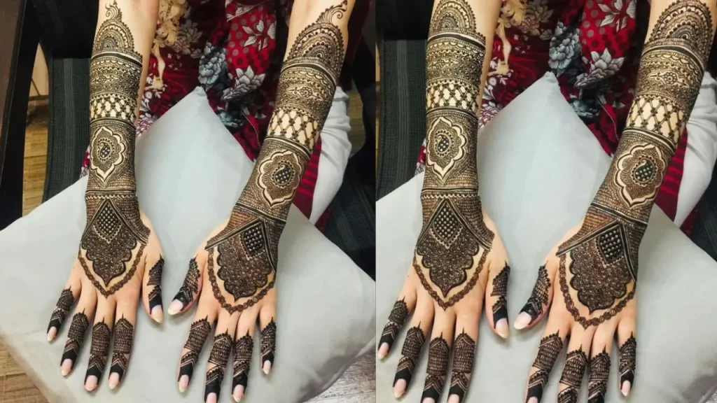 full hands bridal henna designs