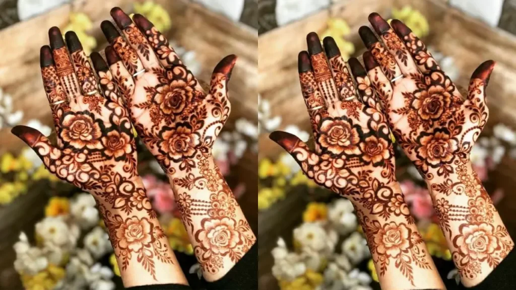 stylis bridal mehndi designs for front hands